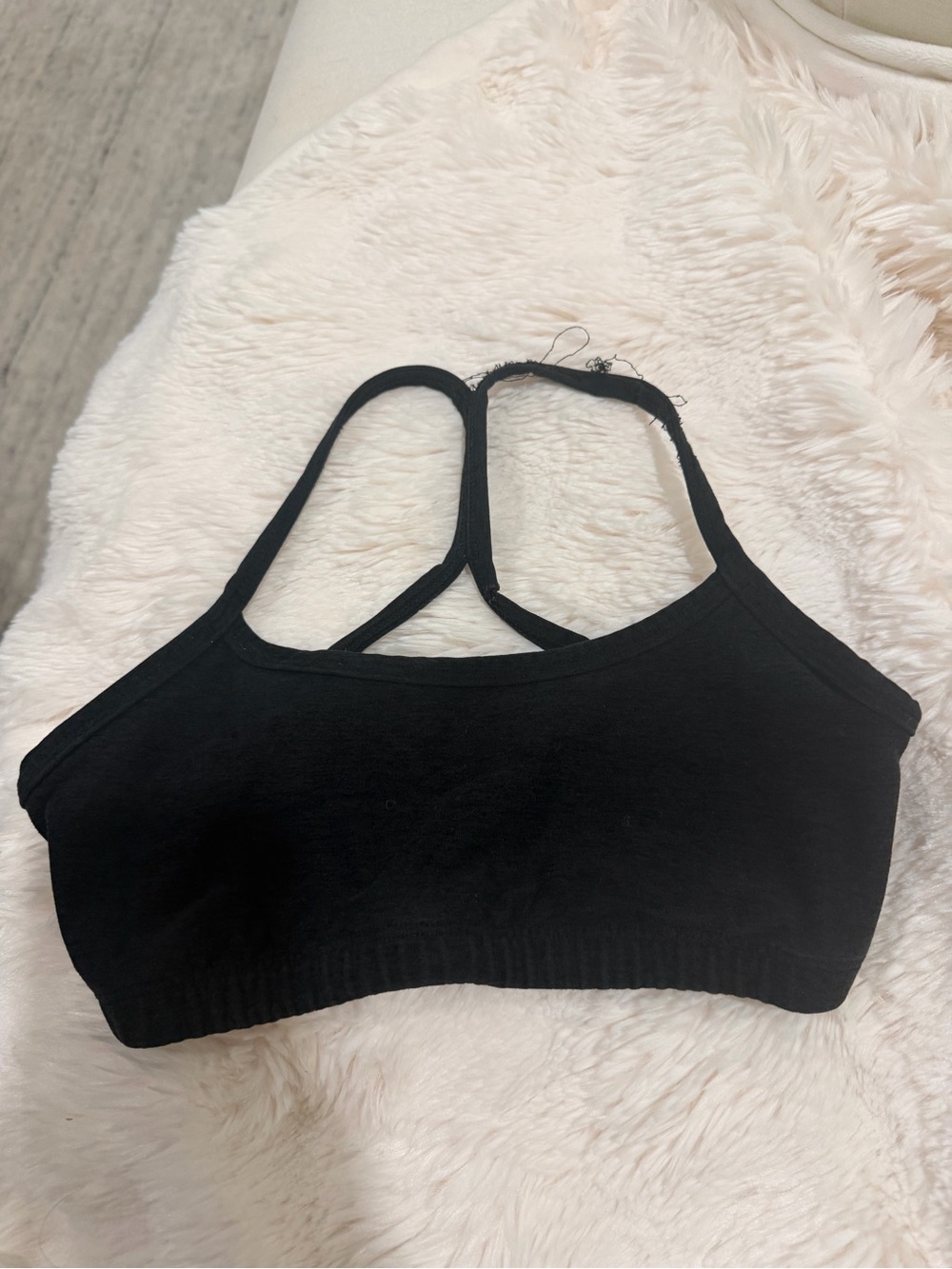Beyond yoga black bra